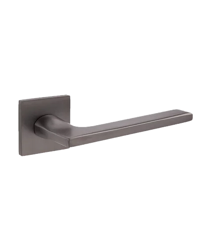 Ручки стандарт Ручка дверная Code Deco на квадратном основании H-30121-A-GRF 